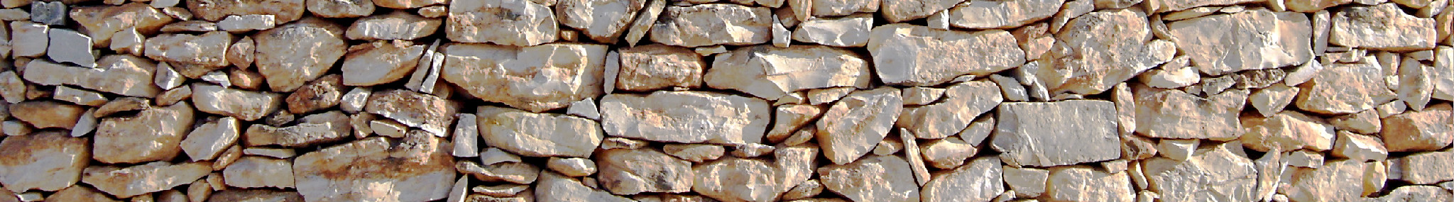Muret en pierre